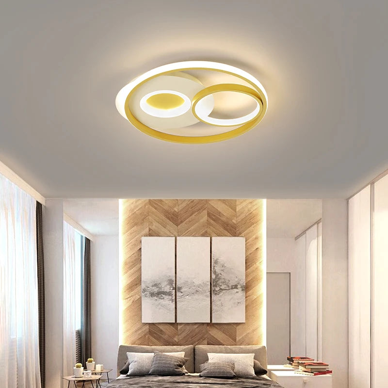 Ultra slim modern LED ceiling light for elegant interiors