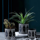 Homemade concrete flowerpot silicone mould