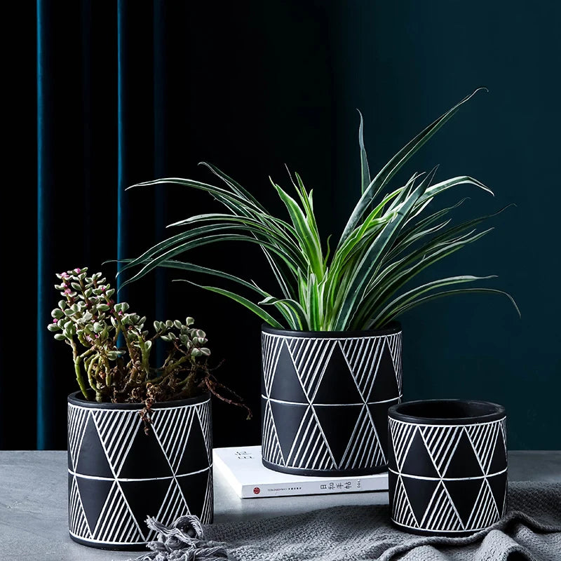 Homemade concrete flowerpot silicone mould - vue 4 sur 14