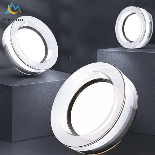 Crystal LED ceiling light with integrated spotlight - vue 5 sur 9