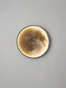 Modern LED moon wall lamp luxury art decor