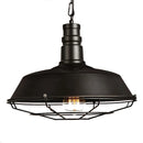 retro loft style iron pendant light for cafe and shops