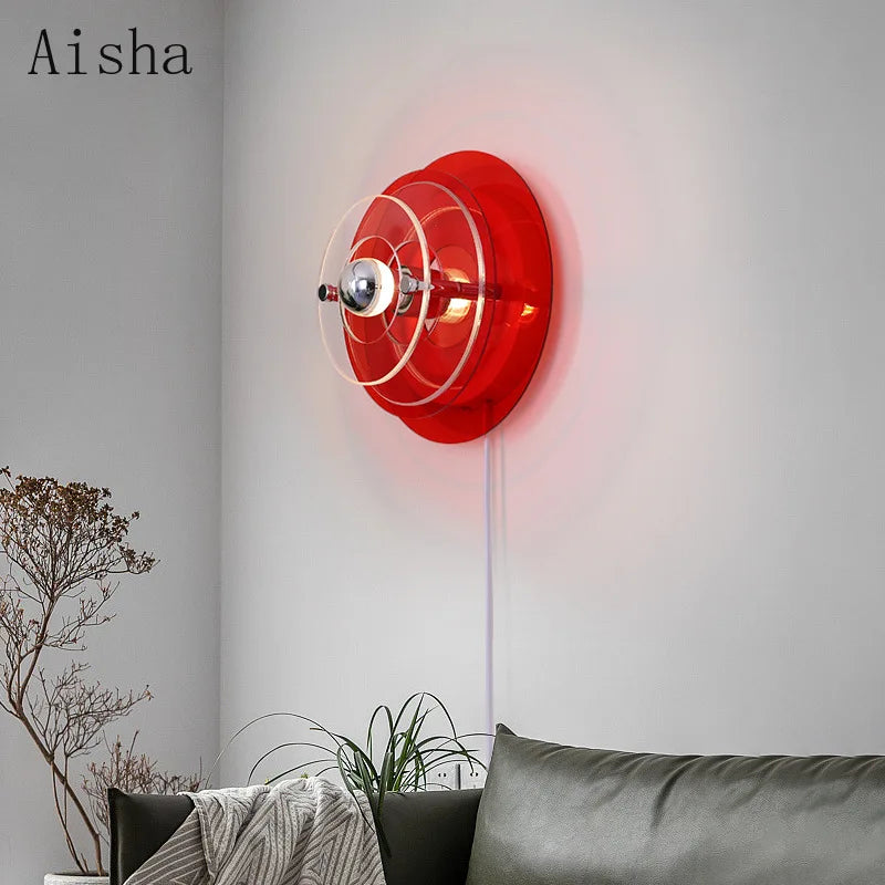 applique murale led en forme dovni pour décoration moderne - vue 4 sur 13