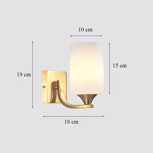 Luxury glass art deco wall light for indoor use - vue 14 sur 21
