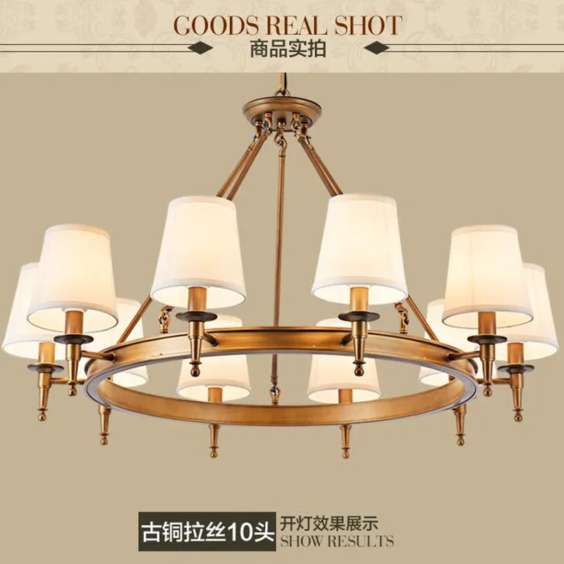 Modern vintage chandelier for elegant decorative lighting