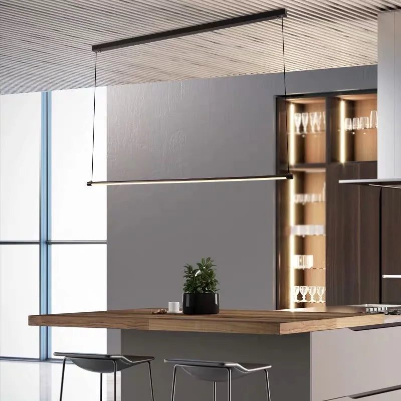 Minimalist LED chandelier for modern and elegant decor