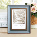 American retro photo frame for wedding and personalised decor