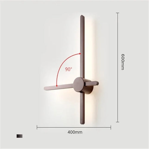 Modern designer wall light for a bright interior - vue 9 sur 9
