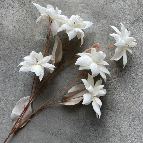 Decorative fabric artificial flowers for weddings and events - vue 9 sur 14
