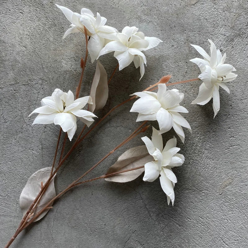 Decorative fabric artificial flowers for weddings and events - vue 8 sur 14
