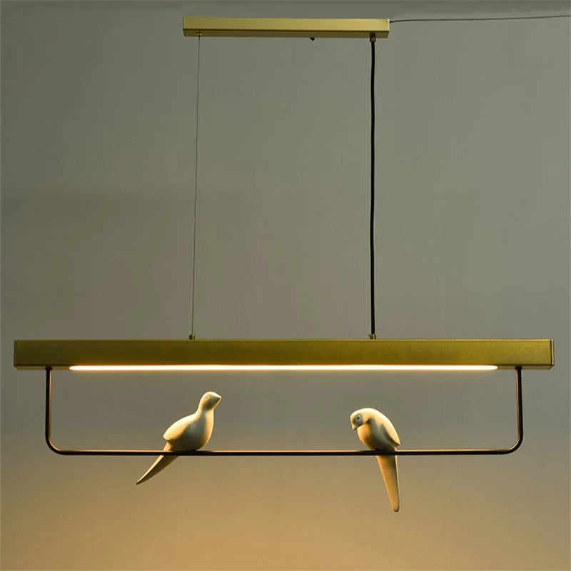 Minimalist nordic design luxury LED pendant lamp