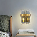 Nordic LED wall light with creative modern glass design