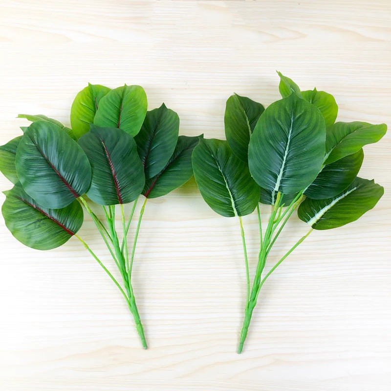Tropical artificial monstera plants for indoor and outdoor decoration - vue 5 sur 8