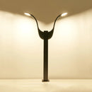 Waterproof outdoor floor lamp for garden, park and exterior