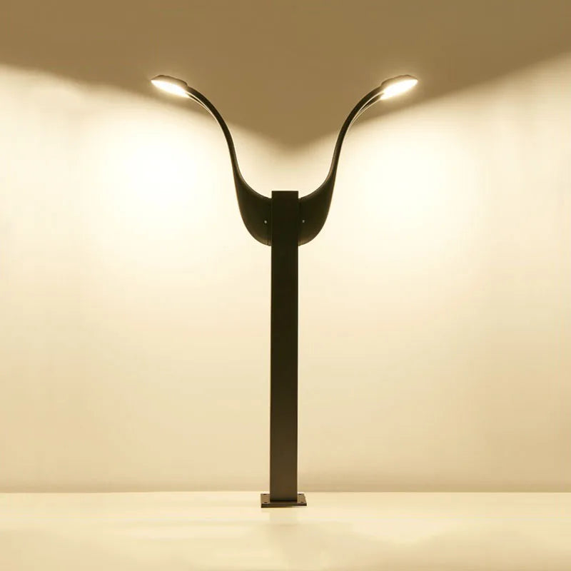 Waterproof outdoor floor lamp for garden, park and exterior