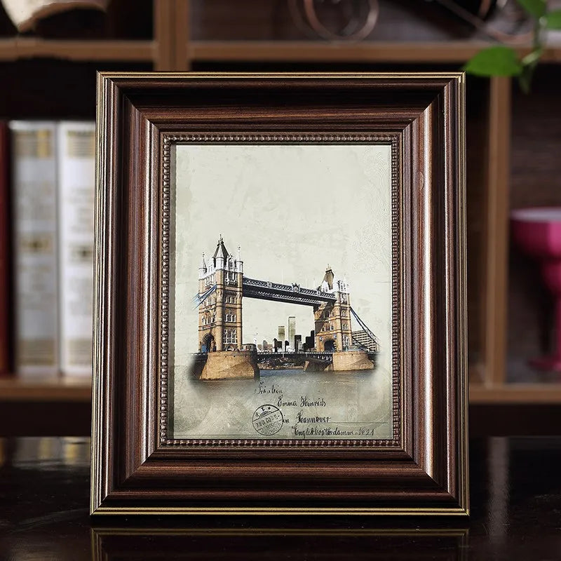 American vintage photo frame for decoration and gift