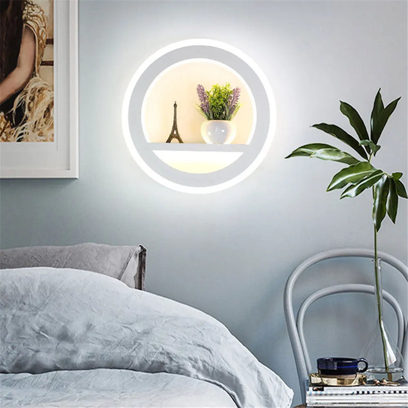 Modern nordic style creative LED wall lamp