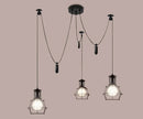 Modern nordic retro adjustable chandelier vintage style for DIY and art