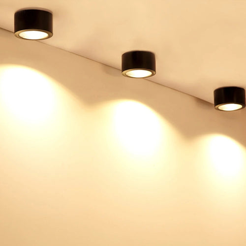 Short dimmable ceiling spotlight for indoor use - vue 6 sur 6