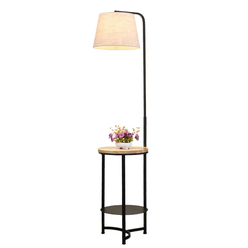 Modern solid wood floor lamp for elegant interiors - vue 12 sur 12