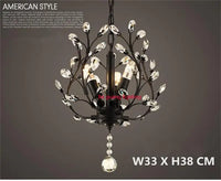Retro crystal chandelier for creative and original shops