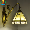 European retro mediterranean tiffany wall light decorative lighting