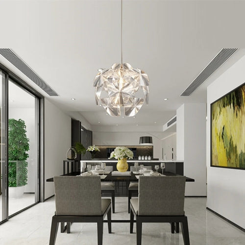 gzmj modern acrylic LED creative pendant lamp - vue 7 sur 6