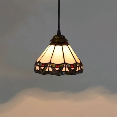 Colourful Moroccan Mediterranean style pendant light - vue 12 sur 24