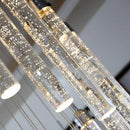 XL spiral LED chandelier for elegant indoor lighting