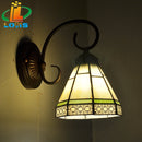 European retro mediterranean tiffany wall light decorative lighting