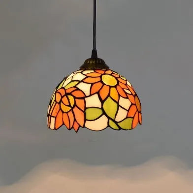 Colourful Moroccan Mediterranean style pendant light - vue 18 sur 24