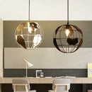 Retro LED globe pendant light for restaurants, cafés and bars