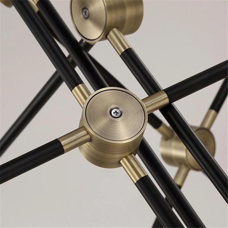 Modern nordic creative chandelier for interior decoration - vue 5 sur 9
