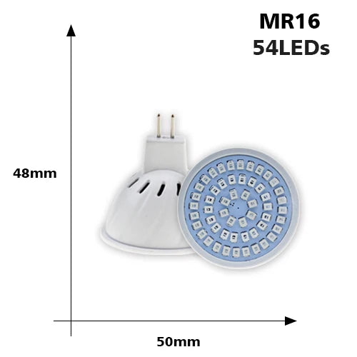Full spectrum LED grow bulb for houseplants and hydroponics - vue 14 sur 15