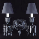 Crystal wall light for indoor and wedding lighting