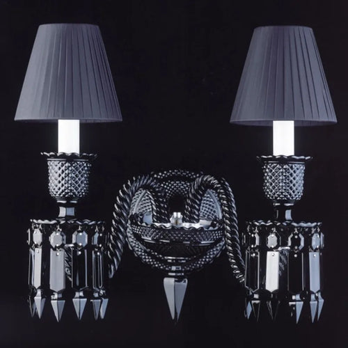 Crystal wall light for indoor and wedding lighting - vue 5 sur 10