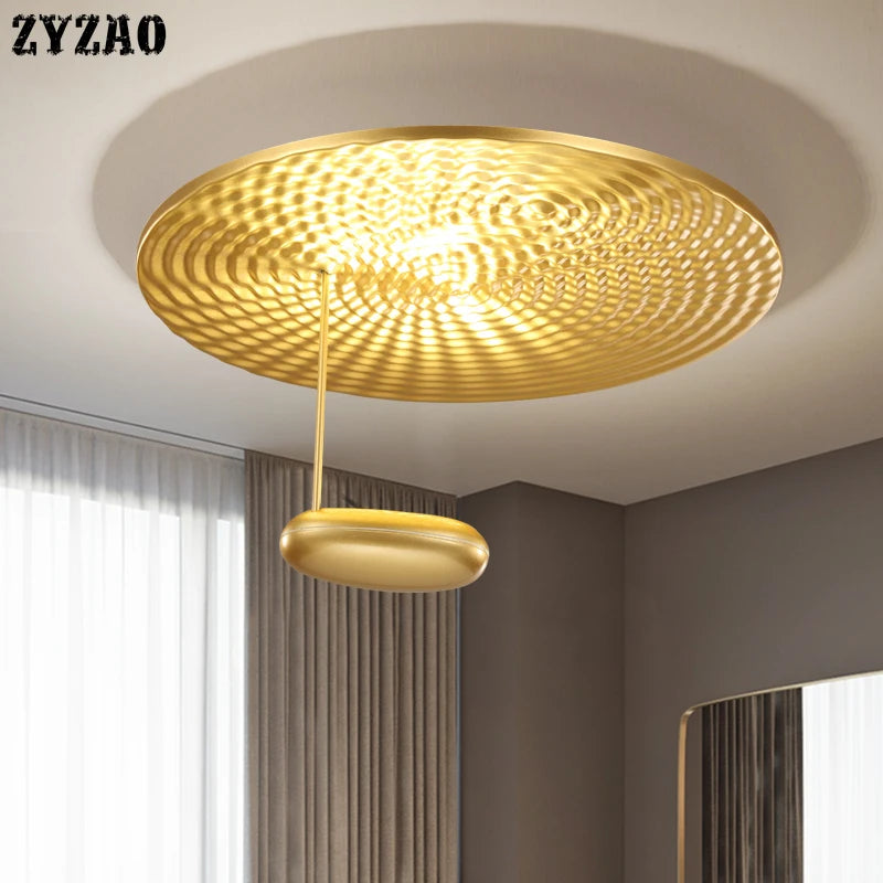 Nordic double creative ceiling light for modern interiors