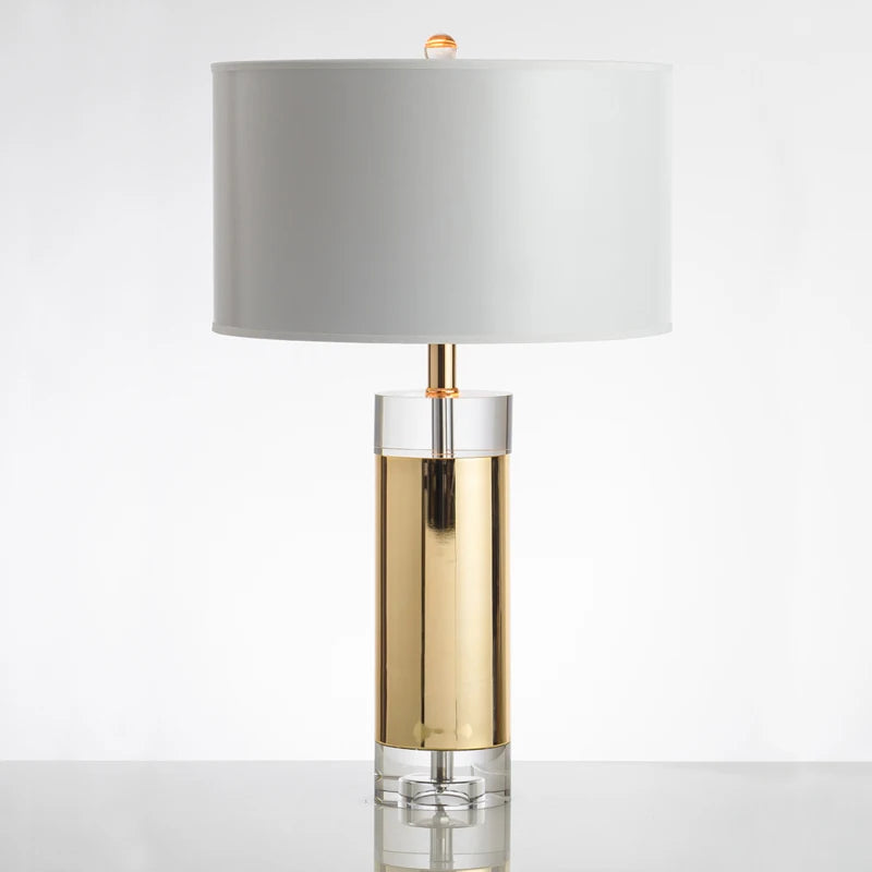 Modern crystal table lamp for interior decoration