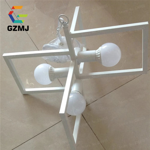 Vintage industrial pendant lamp holder for hallway - vue 6 sur 8