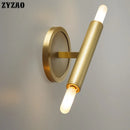 Modern copper wall light for interior decoration