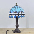 European style glass bedside lamp for children
