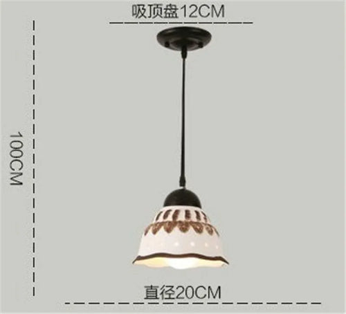Modern ceiling light in black ceramic and metal with elegant design - vue 13 sur 13