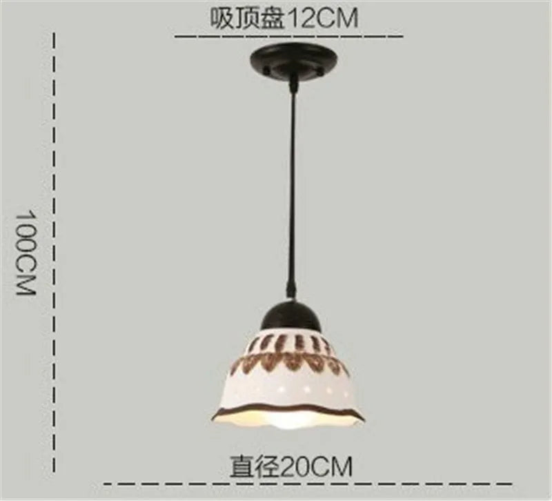 Modern ceiling light in black ceramic and metal with elegant design - vue 12 sur 13