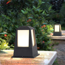Waterproof column floor lamp for outdoor garden lighting