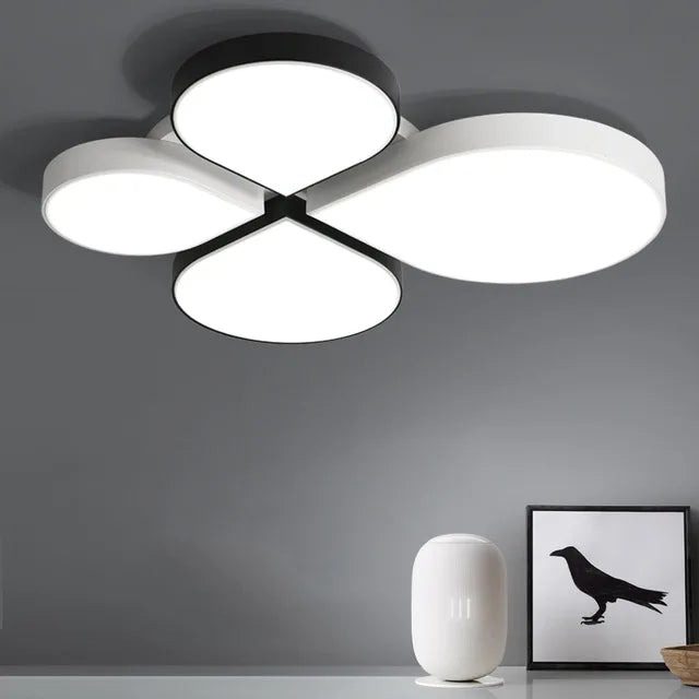 Modern LED ceiling light for elegant home decor - vue 6 sur 6