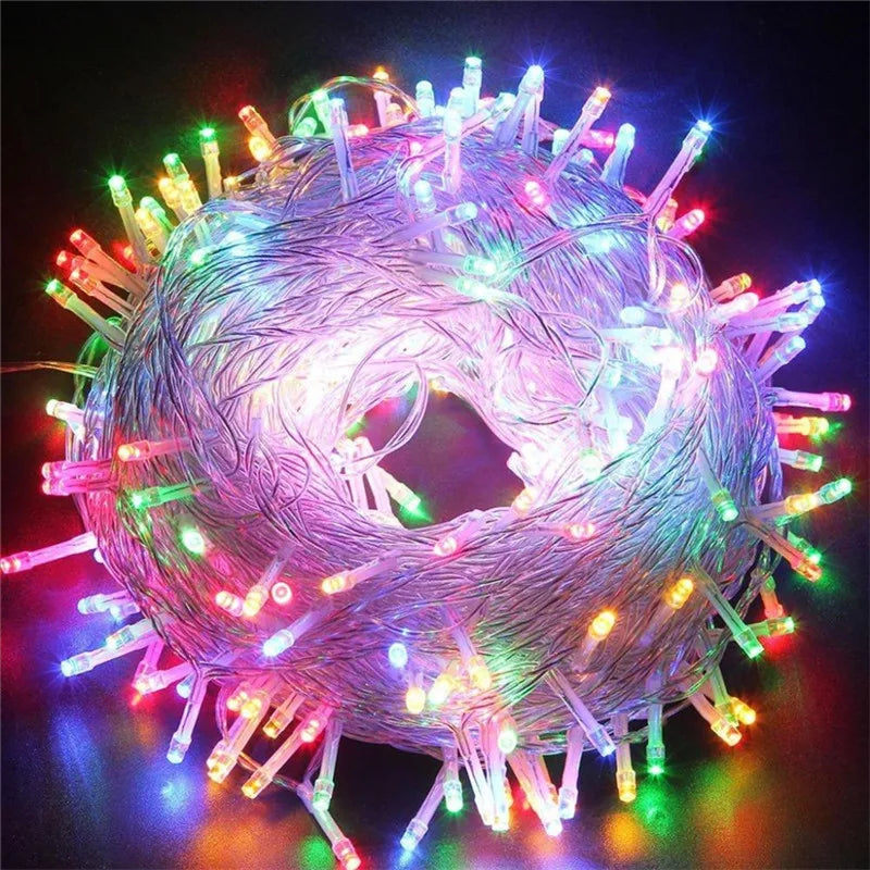 Fairy LED string lights 600 LEDs for indoor and outdoor decorations