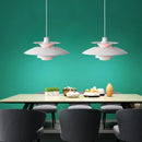 Modern minimalist industrial style UFO-shaped chandelier