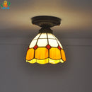 Modern minimalist tiffany ceiling light for contemporary decor