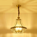 Hanging chandelier for garden, balcony and loft