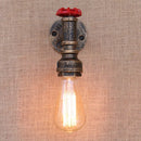 Vintage industrial wall lamp gzmj loft wandlamp